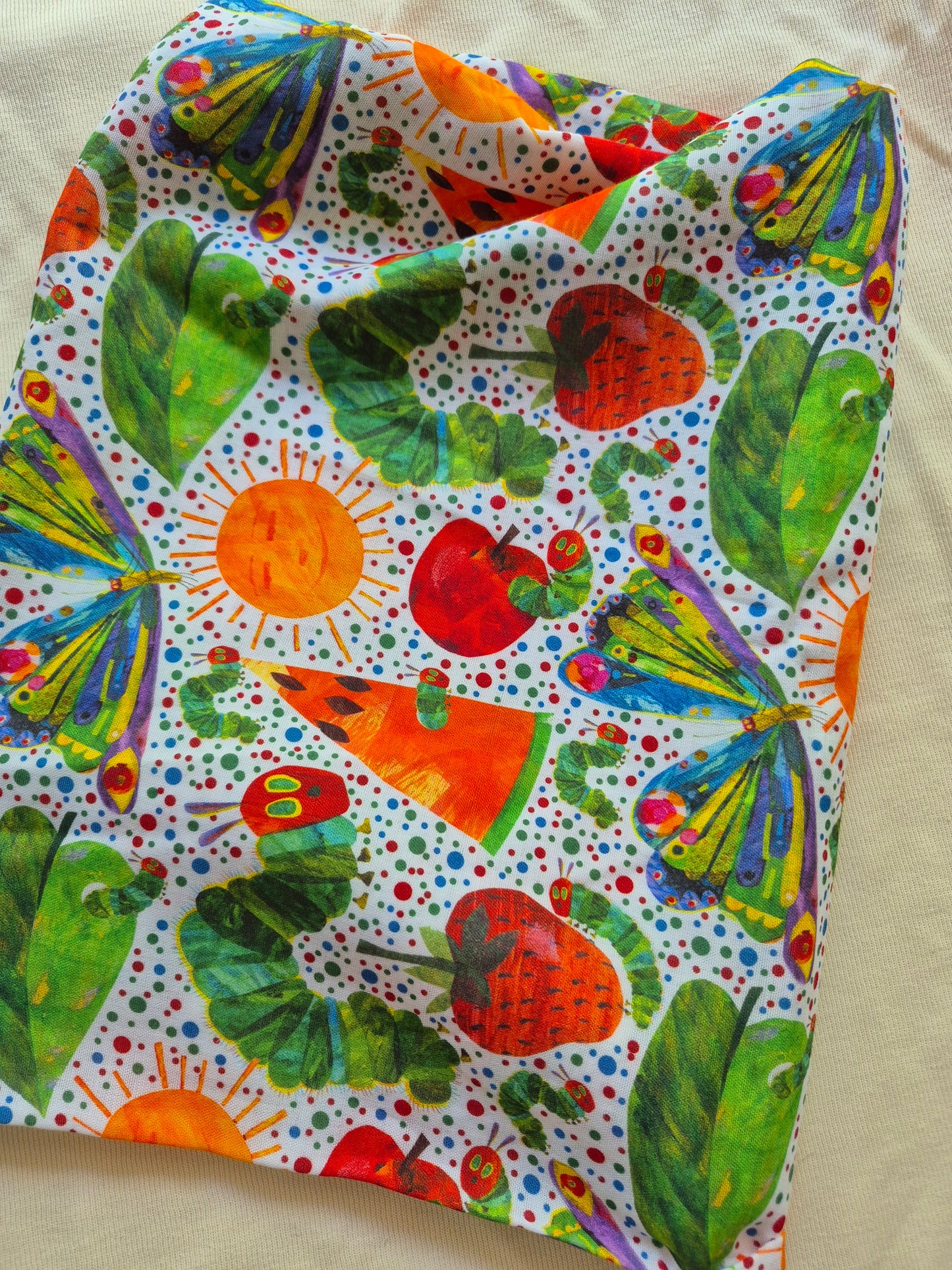 Caterpillar Muslin wrap