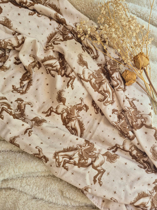 cowboy  muslin wrap